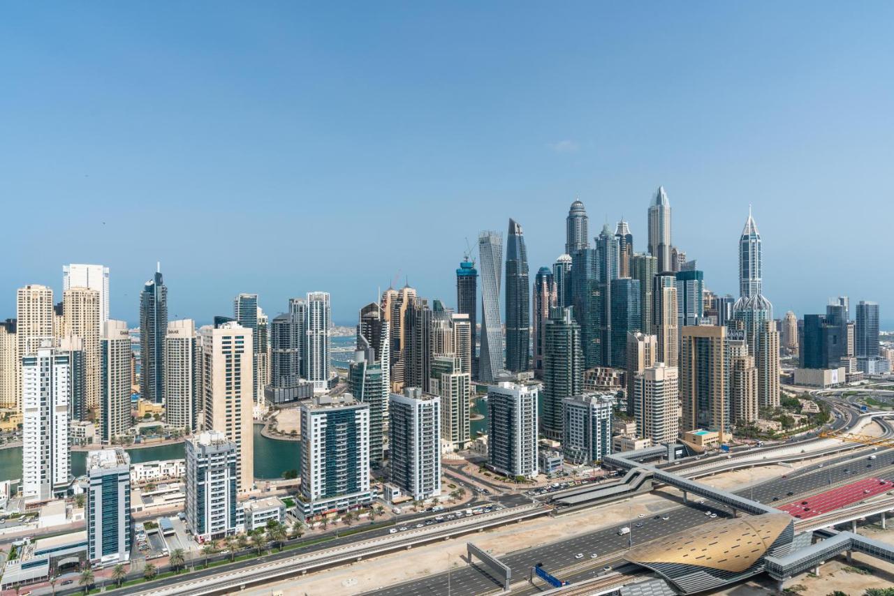 Modern 1Br Apartment In Jlt Next To Metro With City Views Dubai Exterior photo