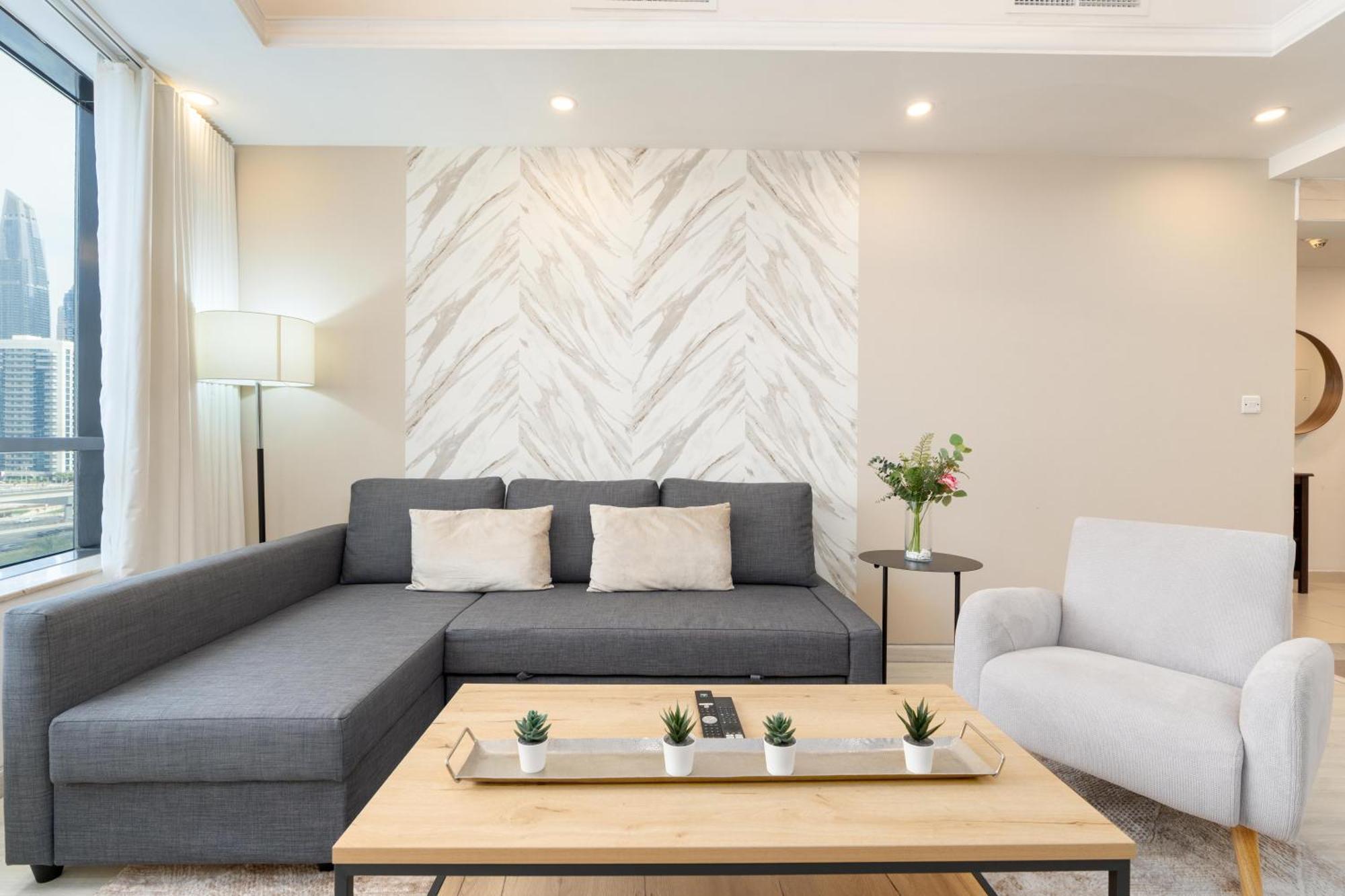 Modern 1Br Apartment In Jlt Next To Metro With City Views Dubai Exterior photo
