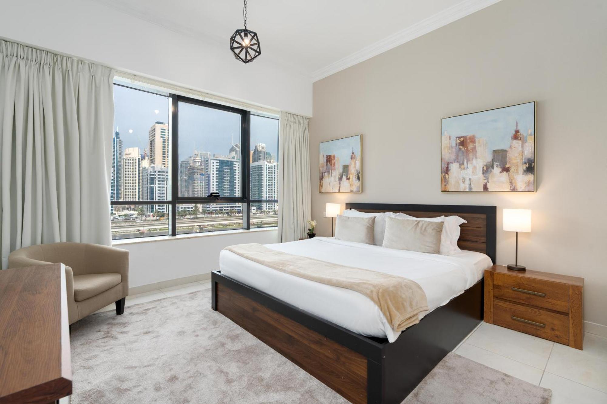 Modern 1Br Apartment In Jlt Next To Metro With City Views Dubai Exterior photo