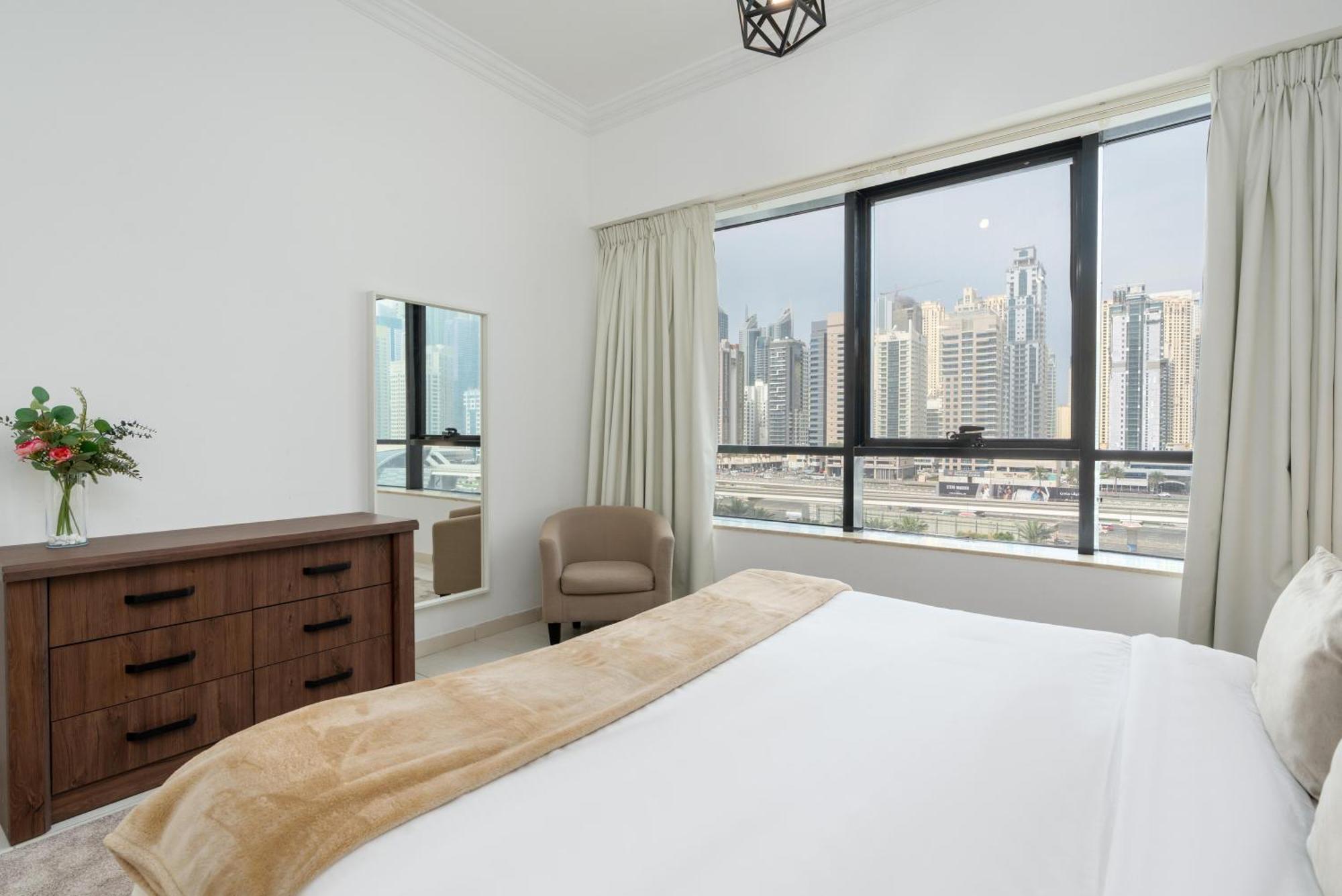 Modern 1Br Apartment In Jlt Next To Metro With City Views Dubai Exterior photo