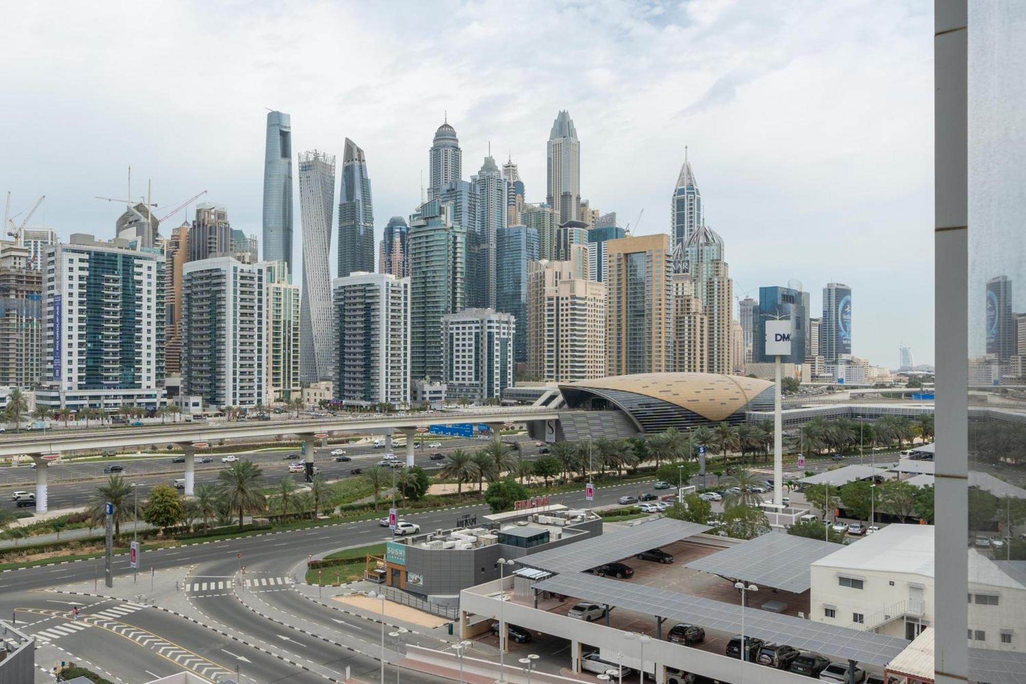 Modern 1Br Apartment In Jlt Next To Metro With City Views Dubai Exterior photo